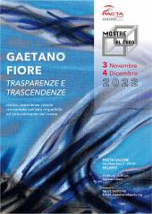 Gaetano fiore trasparenze e trascendenze